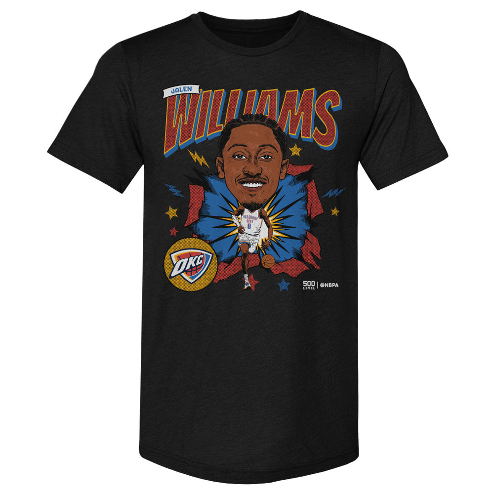 Jalen Williams Oklahoma City Thunder Caricature WHT (ONLINE ORDER ONLY)