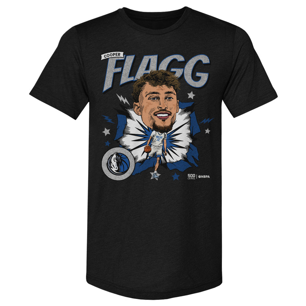 Cooper Flagg Dallas Mavericks Caricature WHT (ONLINE ORDER ONLY)