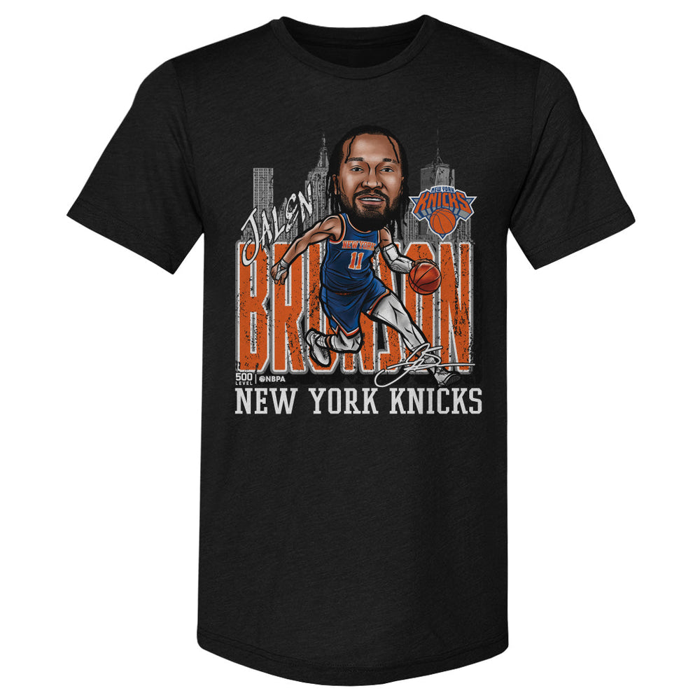 Jalen Brunson New York Knicks Cartoon City Cartoon WHT (ONLINE ORDER ONLY)