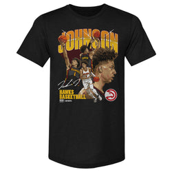 Jalen Johnson Atlanta Hawks Collage WHT (ONLINE ORDER ONLY)
