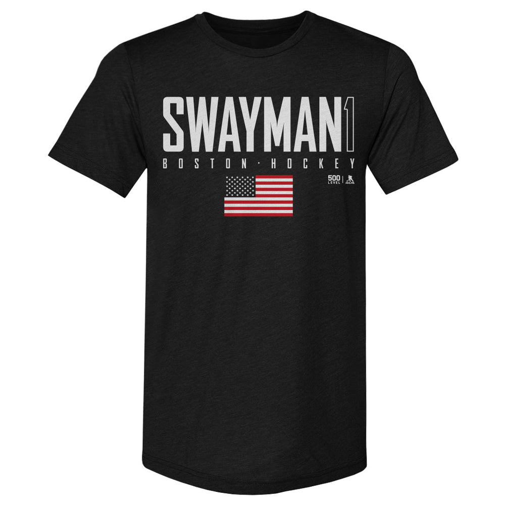 Jeremy Swayman Boston USA Elite WHT (ONLINE ORDER ONLY)