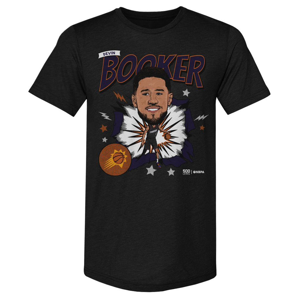 Devin Booker Phoenix Suns Caricature WHT (ONLINE ORDER ONLY)