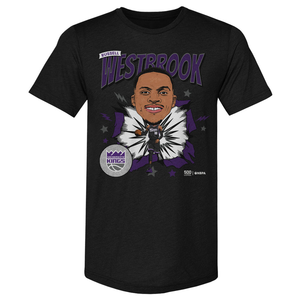 Russell Westbrook Sacramento Kings Caricature WHT (ONLINE ORDER ONLY)
