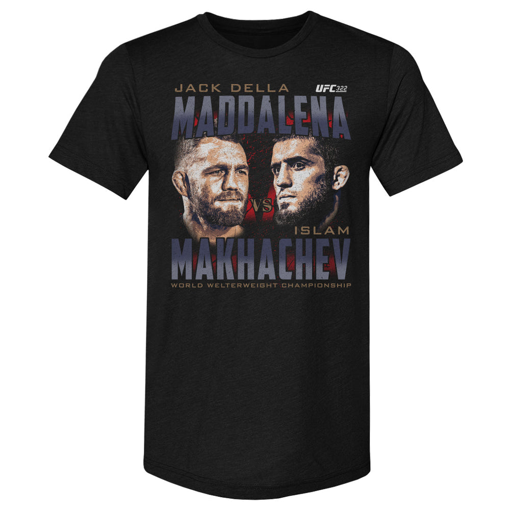 UFC 322 Della Maddalena Vs. Makhachev Heads WHT (ONLINE ORDER ONLY)
