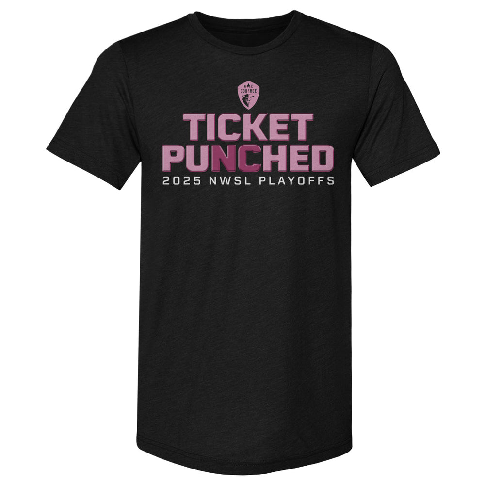 North Carolina Courage Ticket Punched 2025 WHT (ONLINE ORDER ONLY)