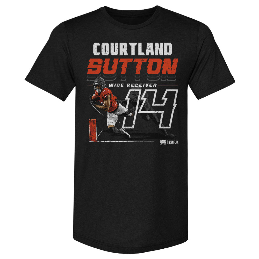 Courtland Sutton Denver Player Name WHT (ONLINE ORDER ONLY)