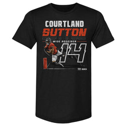 Courtland Sutton Denver Player Name WHT (ONLINE ORDER ONLY)