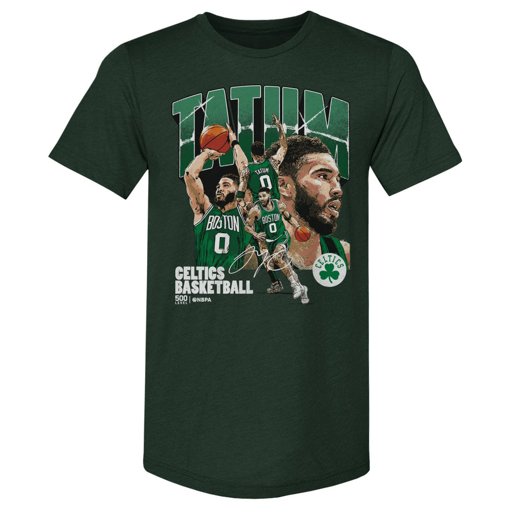 Jayson Tatum Boston Celtics Collage WHT (ONLINE ORDER ONLY)