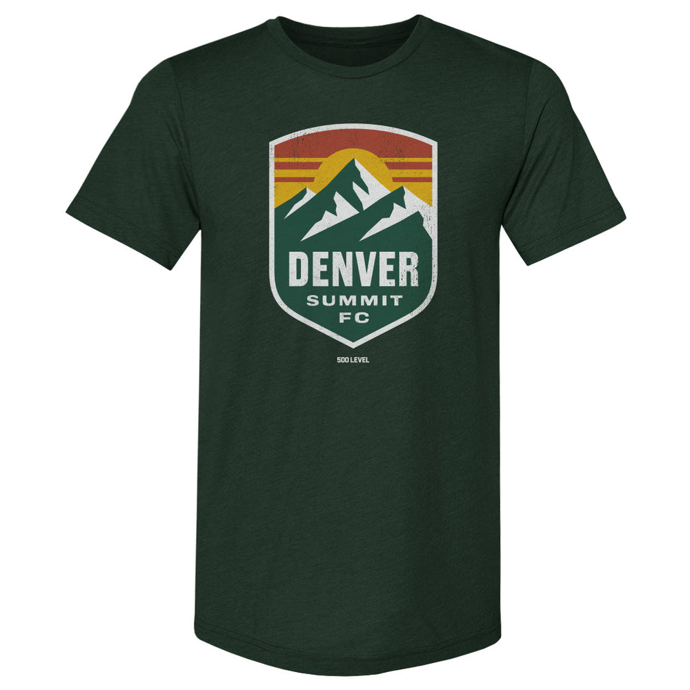Denver Summit FC Vintage Primary Logo WHT (ONLINE ORDER ONLY)
