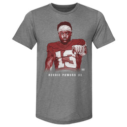 Reggie Powers III College Pose 2 WHT (ONLINE ORDER ONLY)