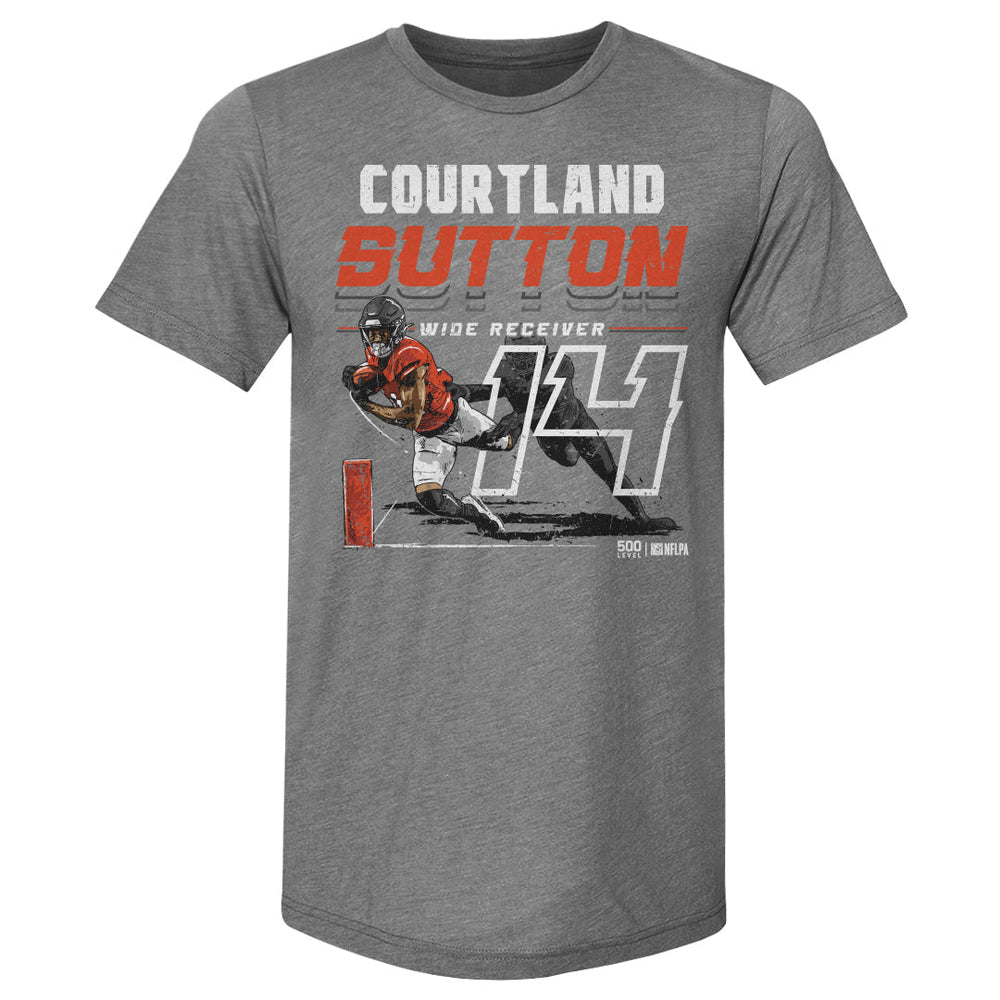 Courtland Sutton Denver Player Name WHT (ONLINE ORDER ONLY)