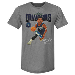 Anthony Edwards Minnesota Timberwolves Caricature WHT (ONLINE ORDER ONLY)