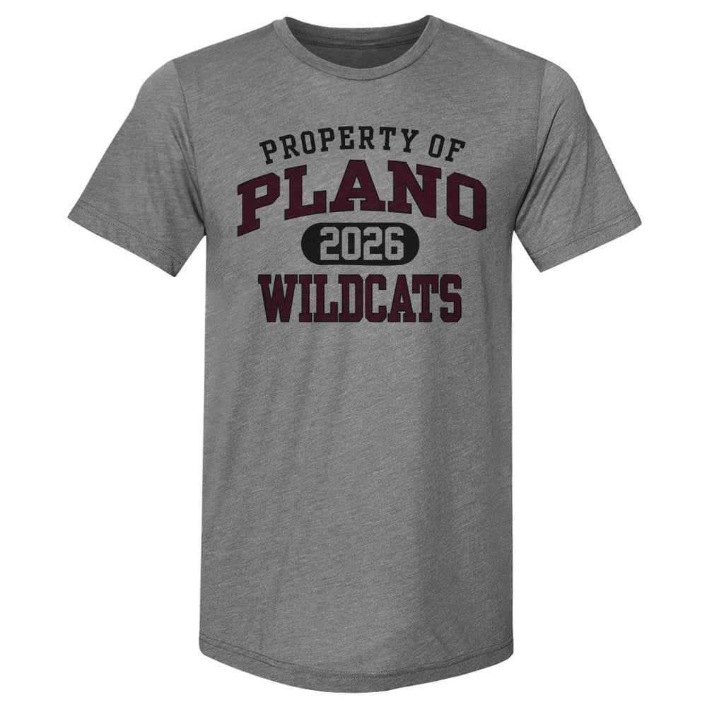 Plano Crown Trio Property Of Wildcats (ONLINE ORDER ONLY)