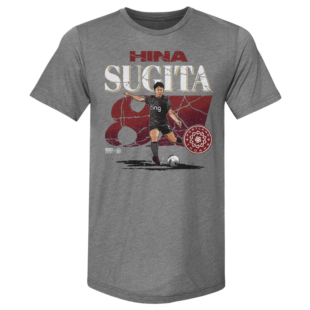 Hina Sugita Portland Thorns FC Cracked Number WHT (ONLINE ORDER ONLY)