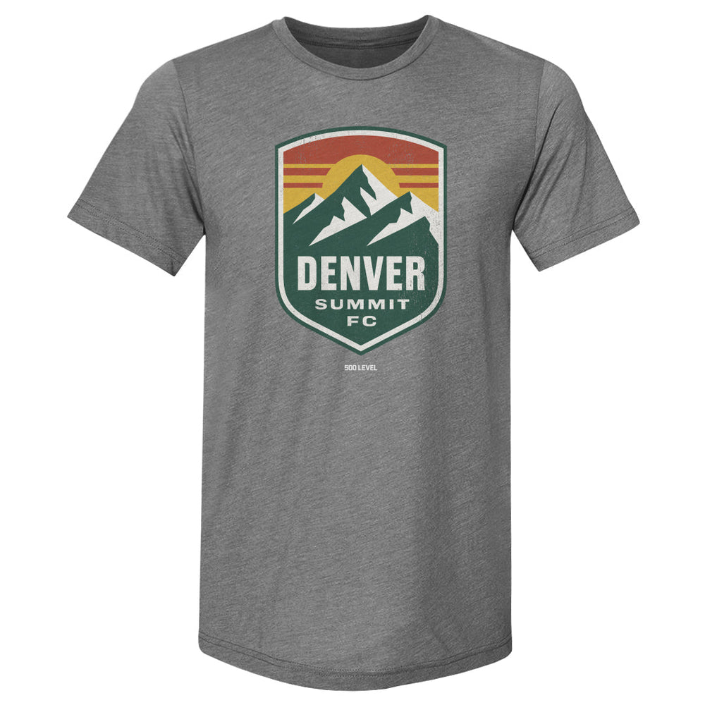 Denver Summit FC Vintage Primary Logo Gray WHT (ONLINE ORDER ONLY)