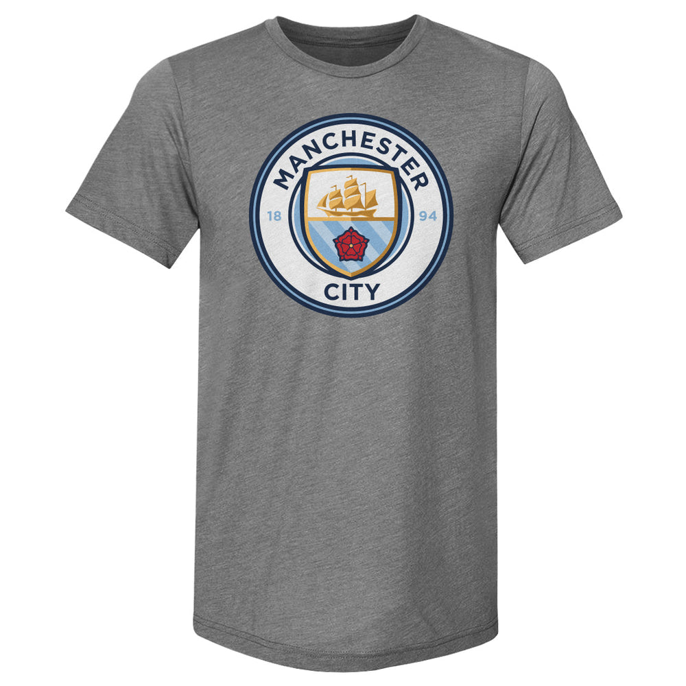 Manchester City Primary Logo WHT (ONLINE ORDER ONLY)