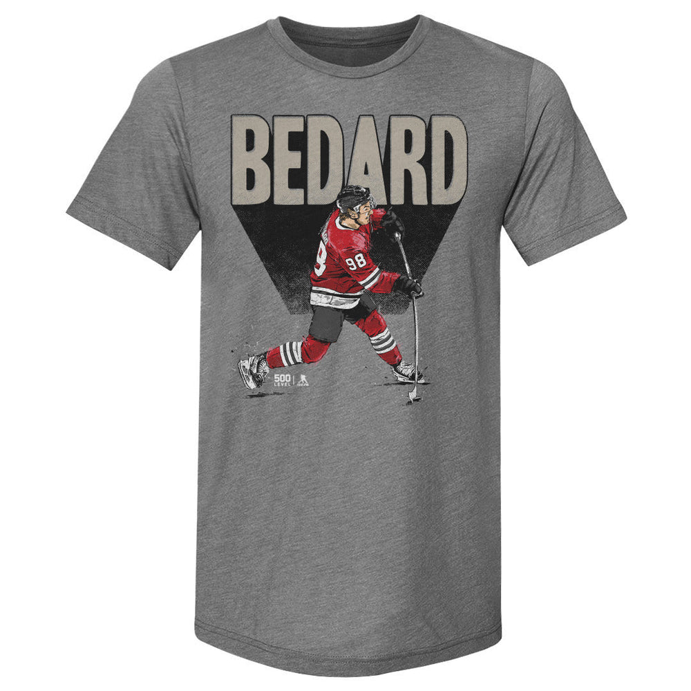 Connor Bedard Chicago Bold WHT
