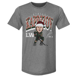 Kirill Kaprizov Minnesota Cartoon Santa Hat WHT (ONLINE ORDER ONLY)