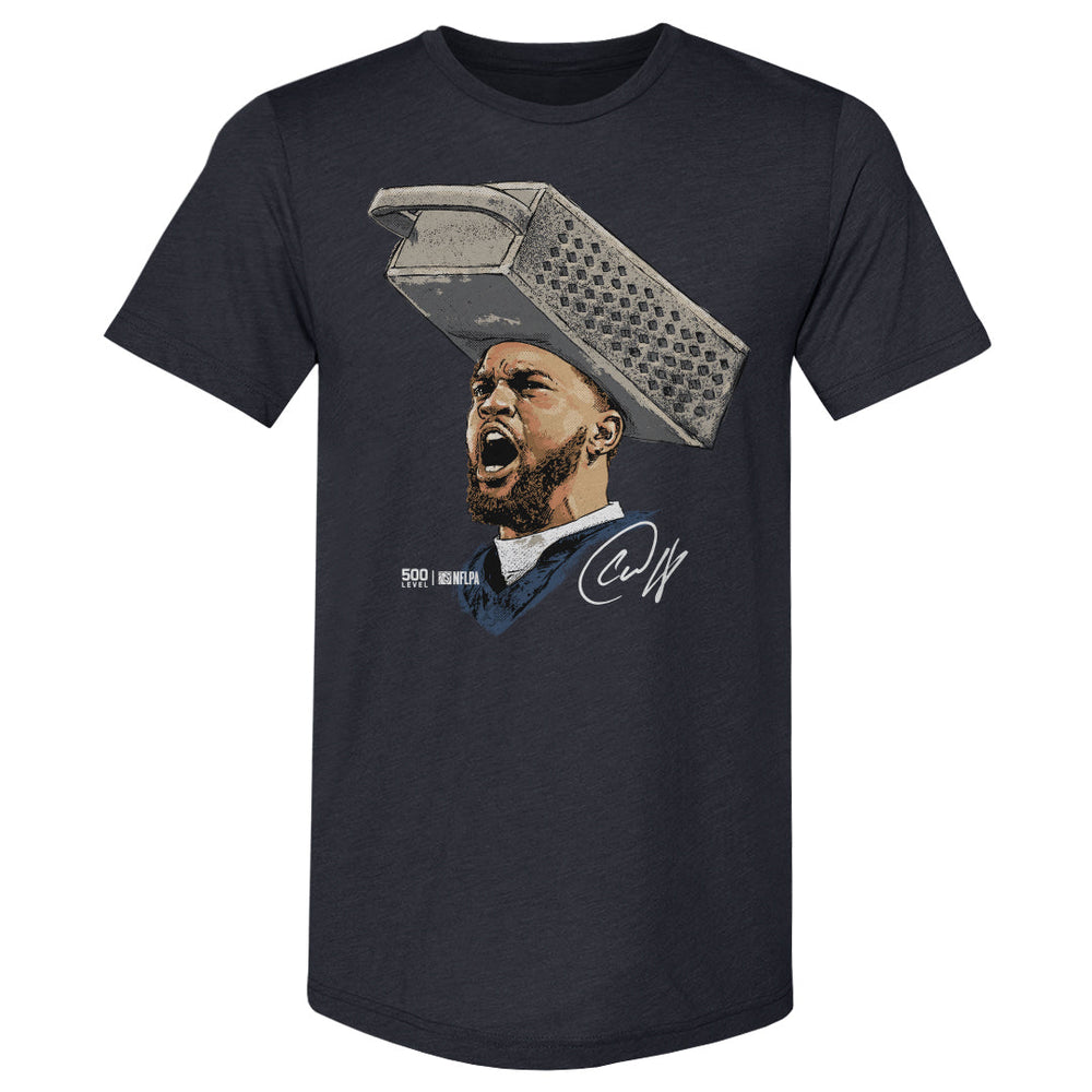 Caleb Williams Chicago Cheese Grater Portrait WHT (ONLINE ORDER ONLY)
