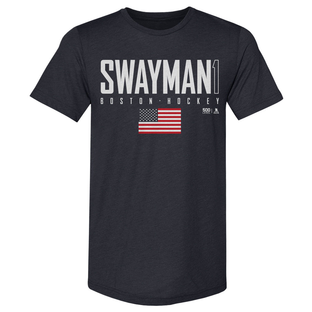 Jeremy Swayman Boston USA Elite WHT (ONLINE ORDER ONLY)