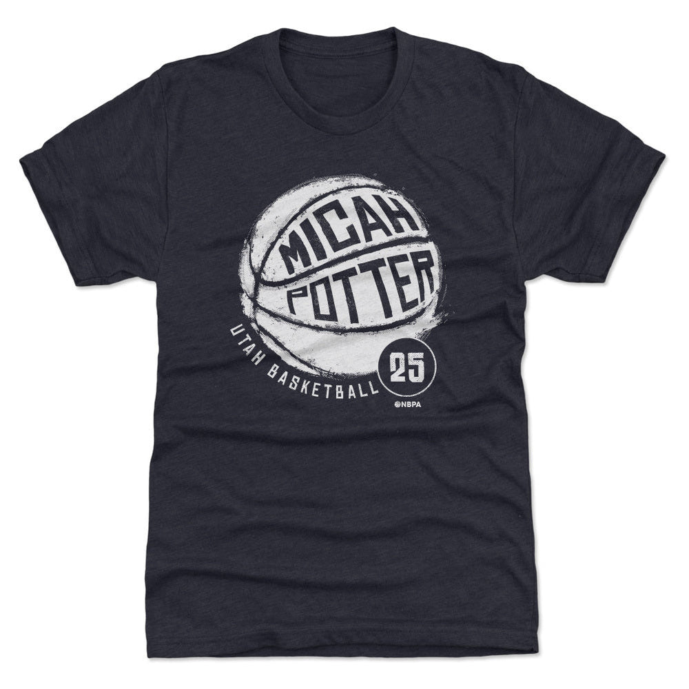 Micah Potter Utah Basketball WHT (ONLINE ORDER ONLY)