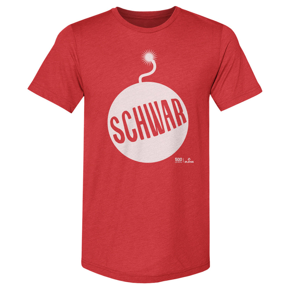 Kyle Schwarber Philadelphia Schwarbomb Vector WHT