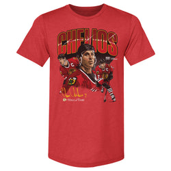 Chris Chelios Chicago Blackhawks Collage WHT (ONLINE ORDER ONLY)