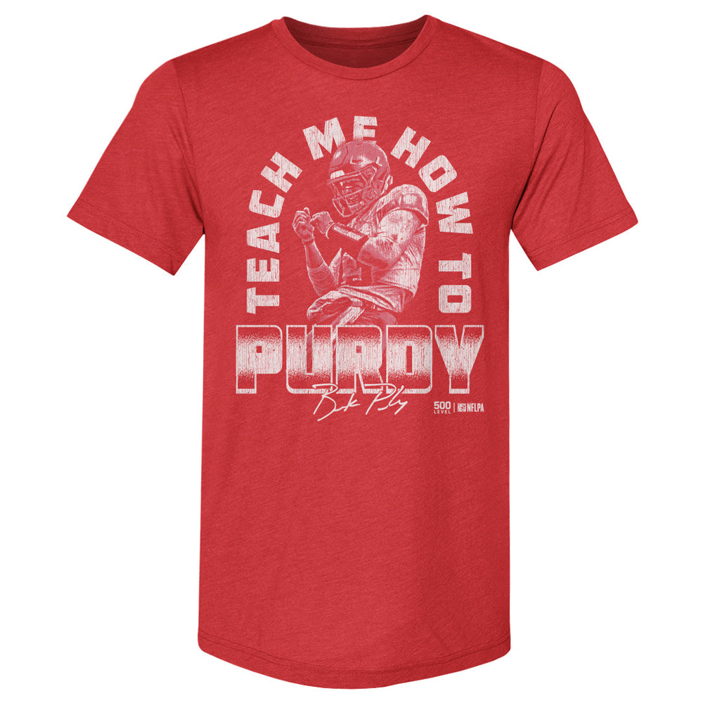 Brock Purdy San Francisco Teach Me How To Purdy WHT (ONLINE ORDER ONLY)