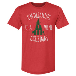 Christmas I'm Dreaming Of A Wine Christmas WHT (ONLINE ORDER ONLY)
