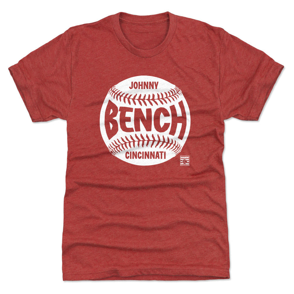 Johnny Bench Cincinnati Baseball WHT (ONLINE ORDER ONLY)