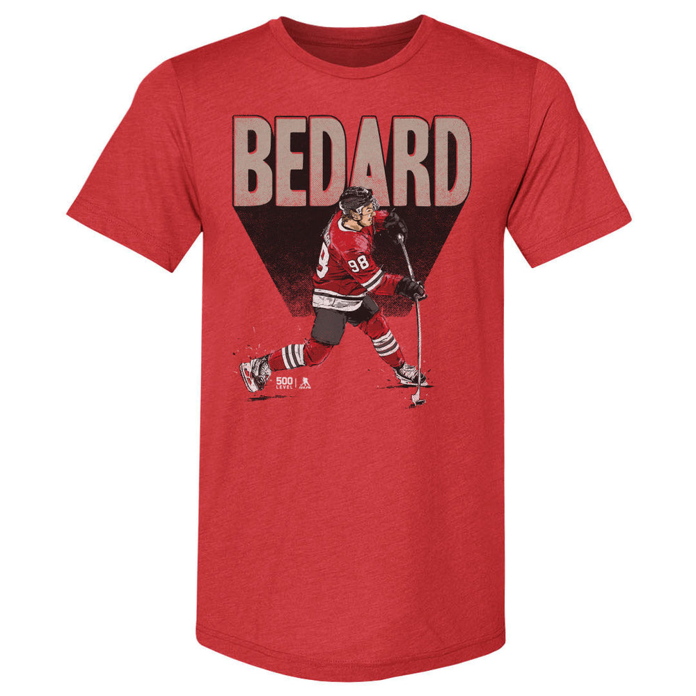 Connor Bedard Chicago Bold WHT