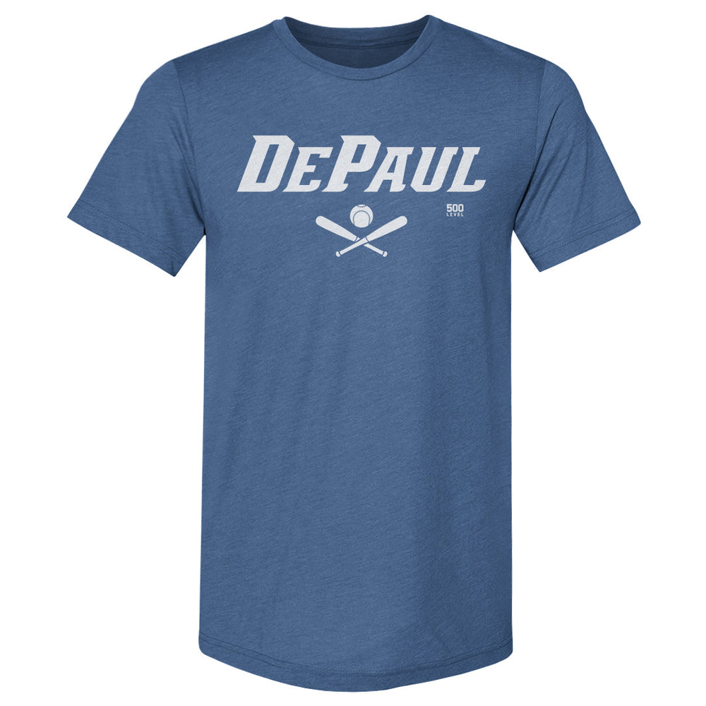 DePaul Blue Demons Softball Minimalist WHT (ONLINE ORDER ONLY)