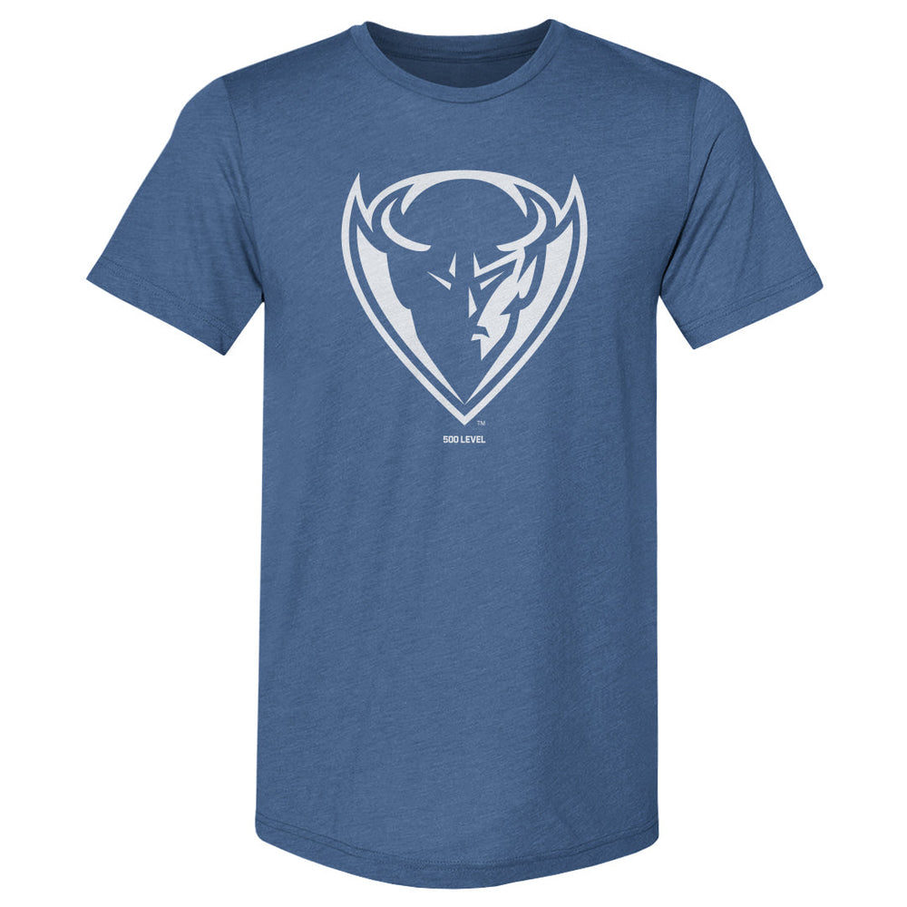DePaul Blue Demons Primary Logo White WHT (ONLINE ORDER ONLY)