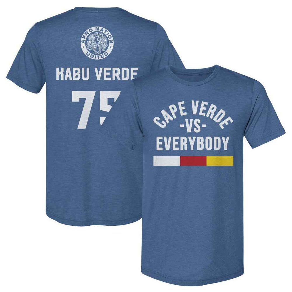 Cape Verde Vs. Everbody Afro Nation F&B WHT Verde