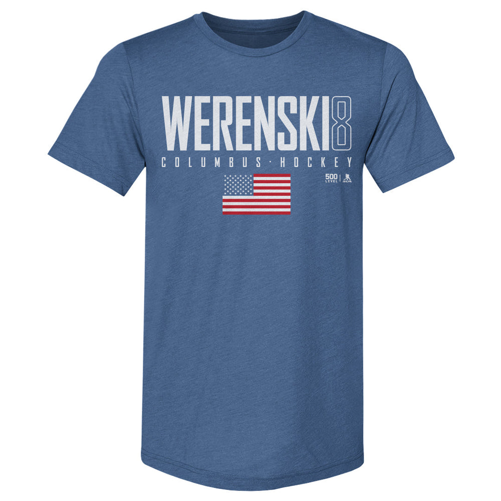 Zach Werenski Columbus USA Elite WHT (ONLINE ORDER ONLY)