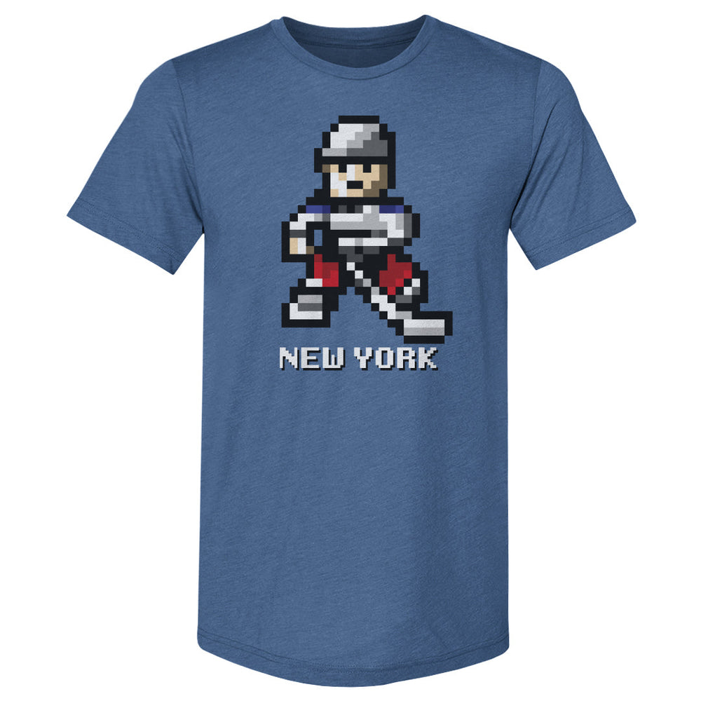 New York R Hockey 8-bit WHT (ONLINE ORDER ONLY)