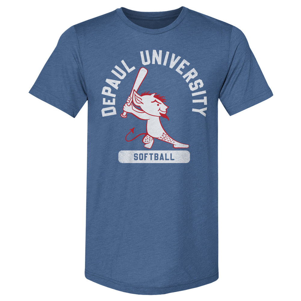 DePaul Blue Demons Billy Softball WHT (ONLINE ORDER ONLY)