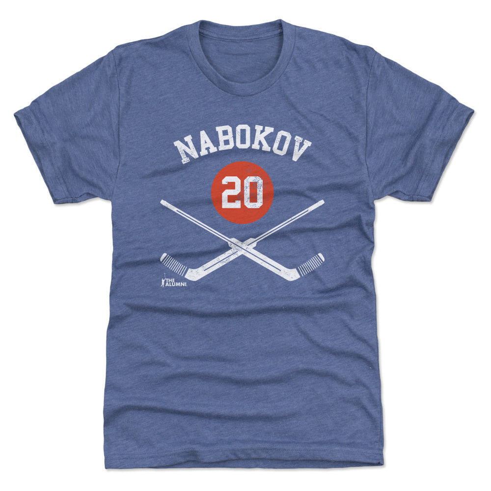 Evgeni Nabokov New York I 20 Goalie Sticks WHT