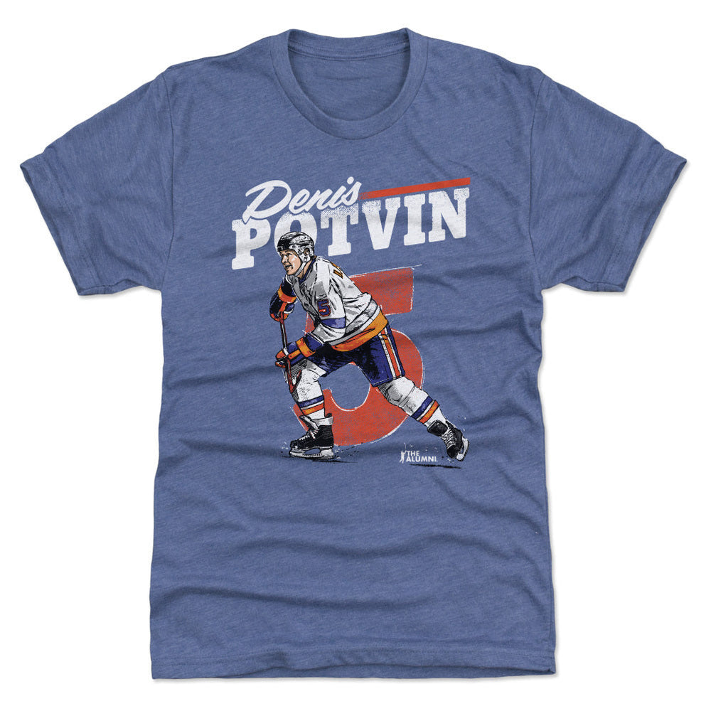 Denis Potvin New York I Retro WHT