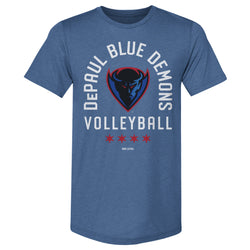 DePaul Blue Demons Volleyball Arc WHT (ONLINE ORDER ONLY)