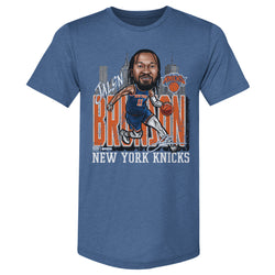 Jalen Brunson New York Knicks Cartoon City Cartoon WHT (ONLINE ORDER ONLY)