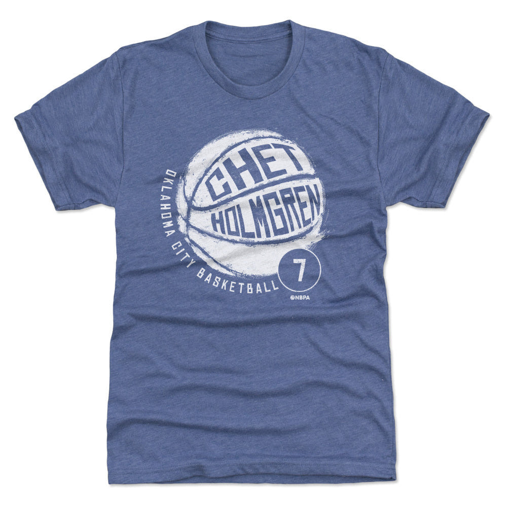 Chet Holmgren Oklahoma City Basketball WHT (ONLINE ORDER ONLY)