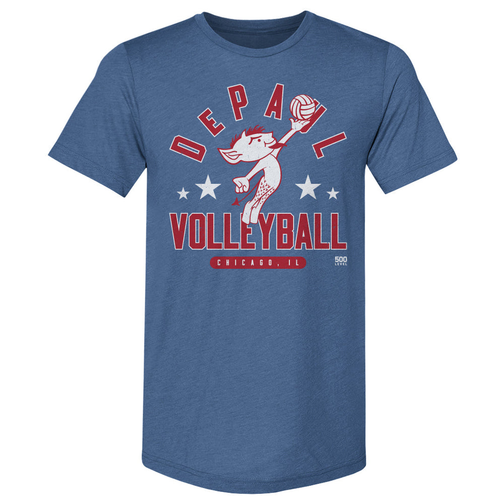 DePaul Blue Demons Vintage Volleyball WHT (ONLINE ORDER ONLY)