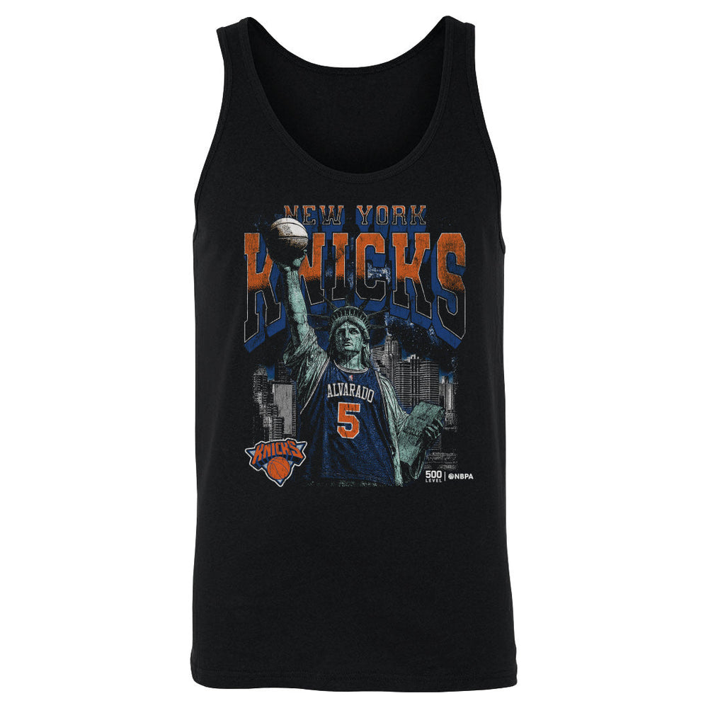 Jose Alvarado New York Knicks Statue Of Liberty WHT (ONLINE ORDER ONLY)