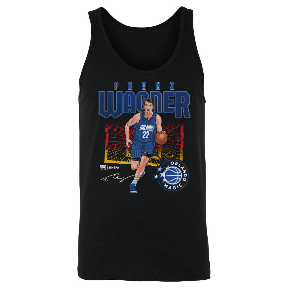 Franz Wagner Orlando Magic Shattered Flag WHT (ONLINE ORDER ONLY)