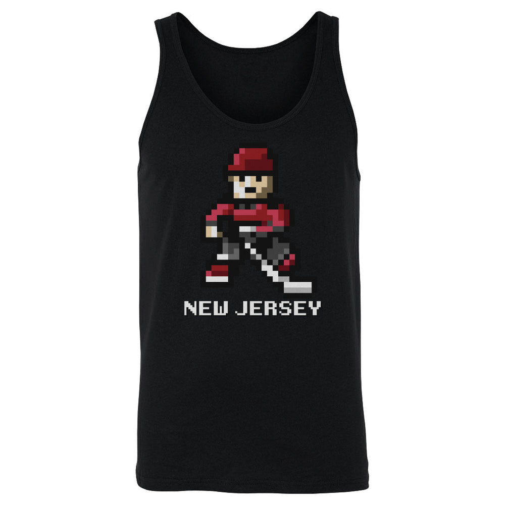 New Jersey Hockey 8-bit WHT (ONLINE ORDER ONLY)