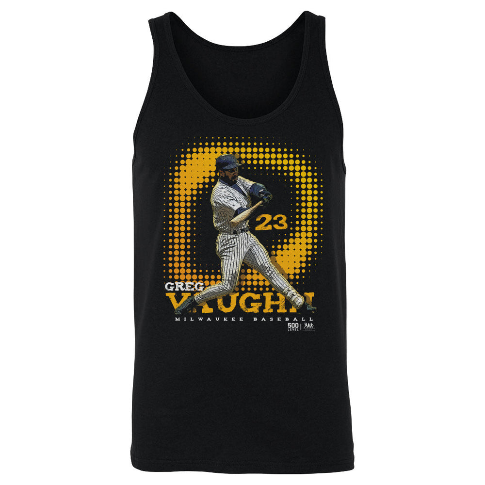 Greg Vaughn Milwaukee Player Name WHT (ONLINE ORDER ONLY)