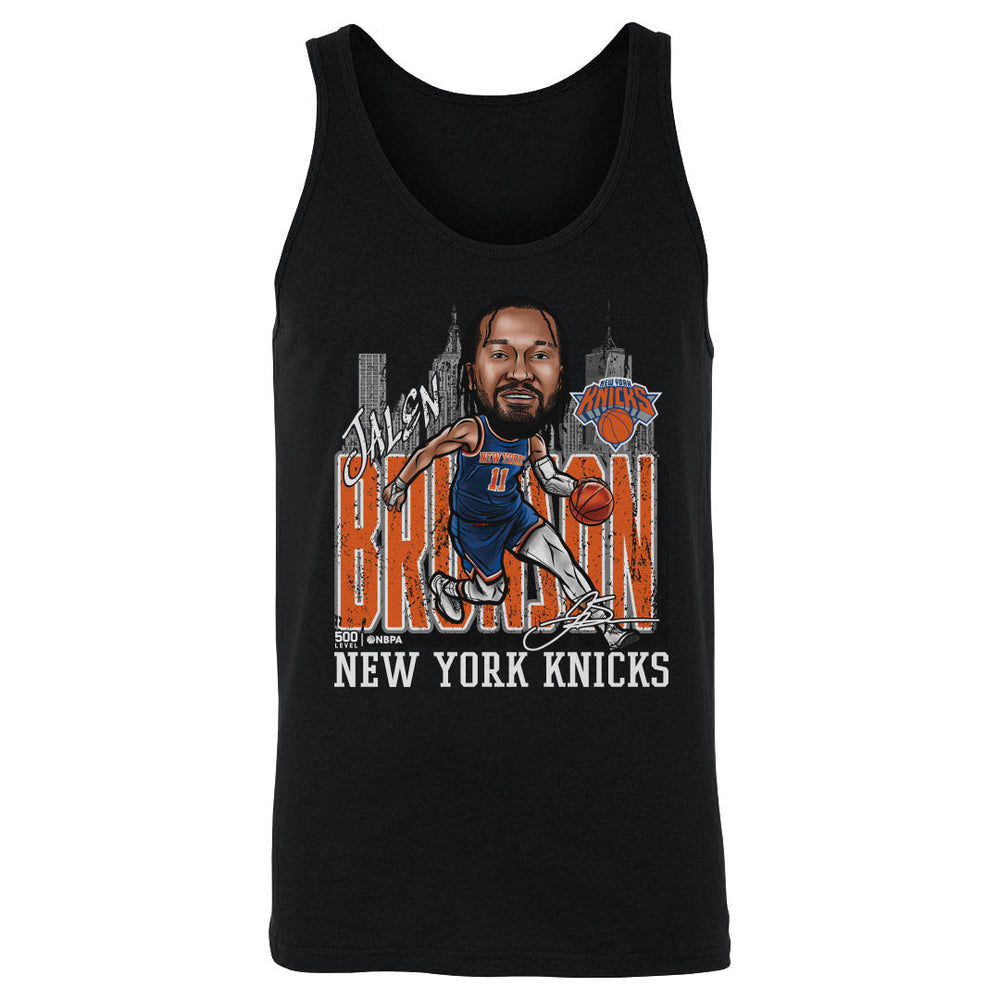 Jalen Brunson New York Knicks Cartoon City Cartoon WHT (ONLINE ORDER ONLY)