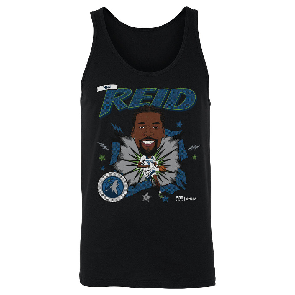 Naz Reid Minnesota Timberwolves Caricature WHT (ONLINE ORDER ONLY)