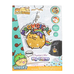 Meowgical Whisky Crystal Art Fuzz Balls Bag Charm Kit Craft Buddy (ONLINE ORDER ONLY)